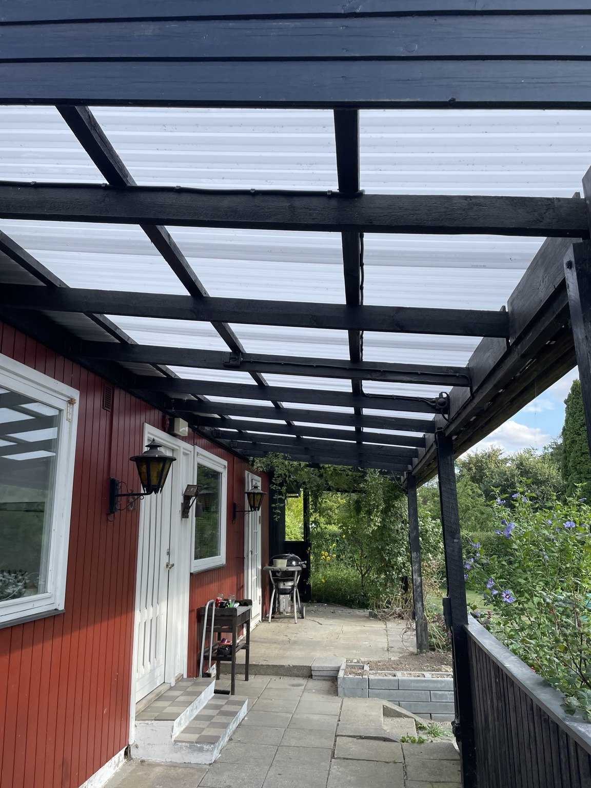 Terrasseoverdækning